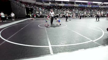 40 lbs Semifinal - Abilene Rank, Birch Run vs Ayarra Schaefer, King Select Wr Ac