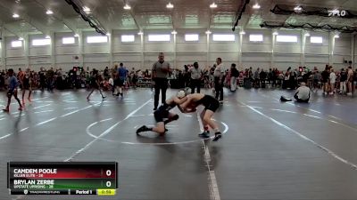 76 lbs Finals (2 Team) - Camdem Poole, Killer Elite vs Brylan Zerbe, Upstate Uprising