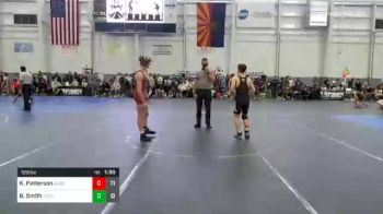 126 lbs Quarterfinal - Kyle Patterson, Alaska Avalance Gold vs Braxton Smith, Techs In The City