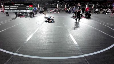 90 lbs Consi Of 16 #2 - Jason Librizzi, Jr., Yale Street vs Orian Johnson, Teaneck Wrestling