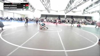 134-H lbs Consi Of 8 #1 - Nicholas Cavallo, Strive vs Dominic Spennato, Centurion