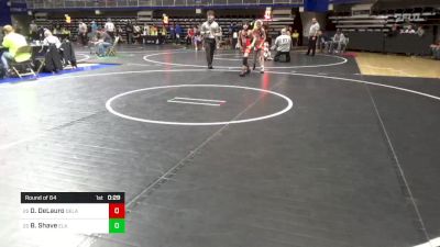 80 lbs Round Of 64 - Dominic DeLauro, Delaware Valley vs Ben Shave, Elk Lake