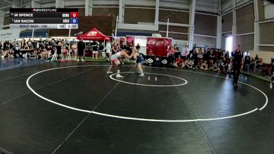 126 lbs Cons. Round 5 - JR Spence, Bear Cave Wrestling Club vs Ian Bacon, Colorado