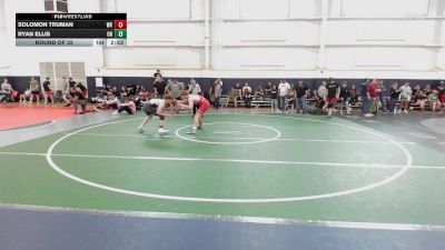 C-160 lbs Round Of 32 - Solomon Truman, WV vs Ryan Ellis, OH