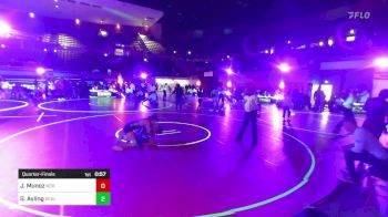 150 lbs Quarterfinal - Jose Munoz, Nor Cal Takedown vs Gibson Ayling, Reality Sports