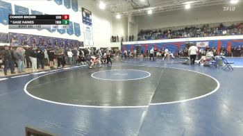 132 lbs Cons. Round 4 - Conner Brown, Sandpoint vs Gage Haines, Timberlake