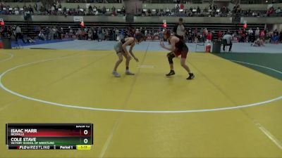 105 lbs Quarterfinal - Cole Stave, Victory School Of Wrestling vs Isaac Marr, Riceville