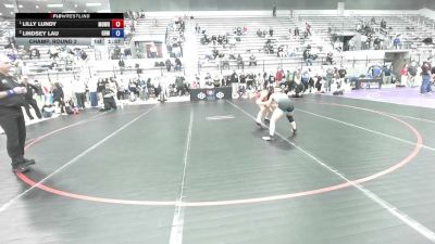 43 Finals kg Champ. Round 2 - Lindsey Lau, Golden Back MRTC vs Lilly Lundy, Motown Wrestling