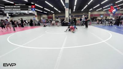 113 lbs Consolation - Nicholas Bellino, Texas vs Garrett Runhaar, 3F Wrestling
