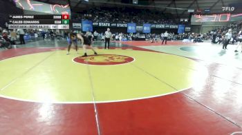 Boys 4A 215 lbs Cons. Round 1 - Caleb Edwards, Issaquah vs James Perez, Sunnyside