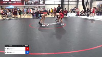 61 kg Consi Of 32 #1 - Vinny Citrano, Oklahoma Rtc vs Jude Robson, Mat Pack Wrestling Club