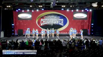 The Stingray Allstars - Thunderbirds [2026 L3 Senior Day 2] 2026 Cheer Power Grand Nationals