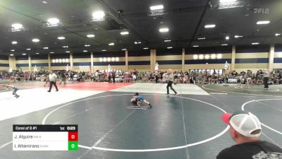 70 lbs Consi Of 8 #1 - Jd Alguire, NM BadBoyz vs Isaiah Altamirano, Sunnyside WC