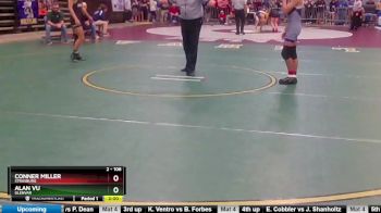 2 - 106 lbs Quarterfinal - Alan Vu, Glenvar vs Conner Miller, Strasburg