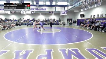 170 lbs Quarterfinals (8 Team) - Jamie Sebastian, Gilmer County vs Isabella Harvey, Pierce County HS