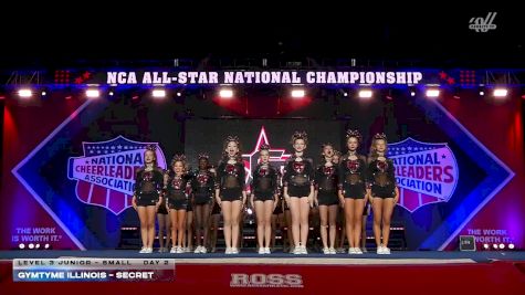 GymTyme Illinois - Secret [2026 L3 Junior - Small Day 2] 2026 NCA All-Star National Championship