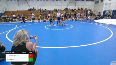 95 lbs Quarterfinal - Quentin Walls, Bay Area Dragons vs Landon Ormonde, Ceres Pups WC