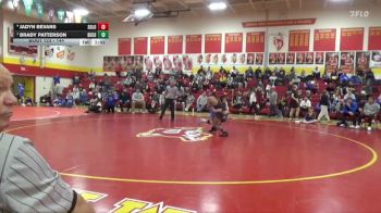 144 lbs Semifinal - Brady Patterson, Benton Community vs Jadyn Bevans, Solon