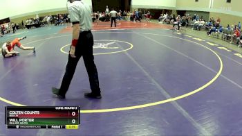 165B Cons. Round 2 - Colten Counts, Nixa JV vs Will Porter, Millard South