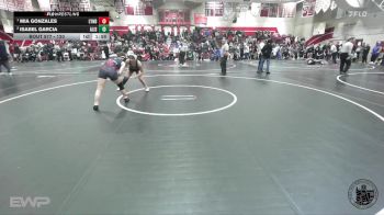 120 lbs 1st Place Match - Mia Gonzales, Lynbrook vs Isabel Garcia, Alisal