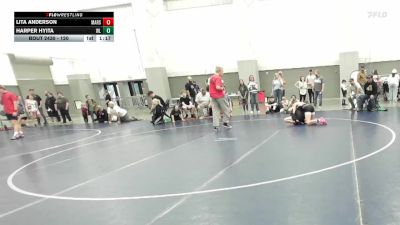 120 lbs 3rd Place Match - Lita Anderson, Grantsville Wrestling Club vs Harper Hyita, Cougars Wrestling Club