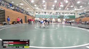 190 lbs Champ. Round 1 - Ernest Jones, Chaparral vs Hyram Osuna, Grossmont