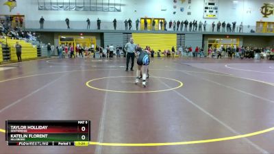 145 lbs Quarterfinal - Katelin Florent, Hillsboro vs Taylor Holliday, Southridge