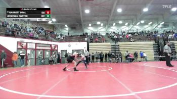 120 lbs Champ. Round 1 - Garrett Deal, Unattached vs Jedediah Foster, WRTC