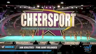 JAM Athletics - Pink Army Reloaded [2021 L1 Youth - D2 - Small - A Day 2] 2021 CHEERSPORT National Cheerleading Championship