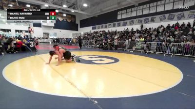 165 lbs Cons. Round 1 - Dario Ruiz, South Hills vs Daniel Navarro, Servite