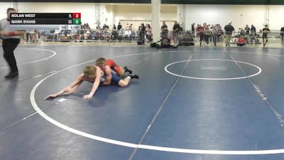 150 lbs Consi Of 64 #1 - Nolan West, FL vs Mark Evans, SC