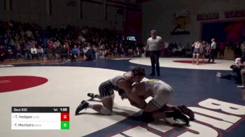 182 lbs Final - Tyler Hodges, Clovis vs Tye Monteiro, Bakersfield