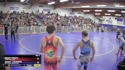 138 lbs Cons. Round 3 - Brady Froyd, Canby Mat Club vs Brody Lybarger, All-Phase Wrestling