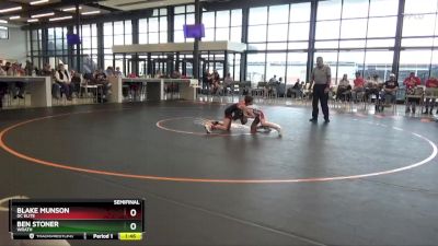 J-1 lbs Semifinal - Blake Munson, DC Elite vs Ben Stoner, Wrath