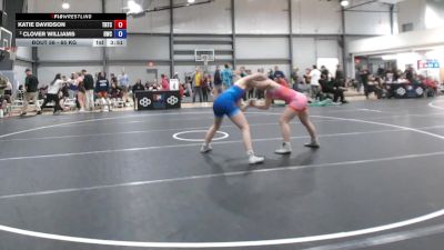 65 kg Quarters - Katie Davidson, Team Nazar Training Center vs Clover Williams, Husky Wrestling Club