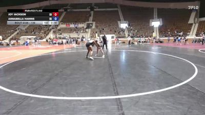 138 lbs Cons. Semi - Joy Jackson, Schreiner University vs Annabella Harris, Trojan Wrestling Academy LLC