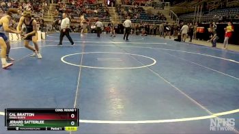 160 lbs Cons. Round 1 - Jerard Satterlee, Jamestown vs Cal Bratton, Fargo North