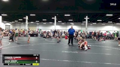 84 lbs Semis (4 Team) - Connor Cannon, FL Scorpions vs David Wehry, Armory Athletics