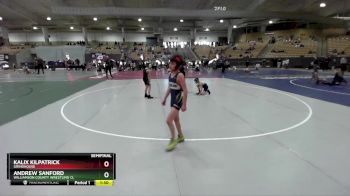 75 lbs Semifinal - Kalix Kilpatrick, Grindhouse vs Andrew Sanford, Williamson County Wrestling Cl