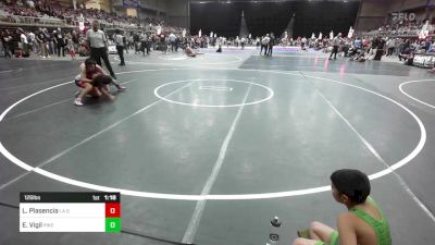 126 lbs Rr Rnd 3 - Lillianna Plasencia, La Gente WC vs Evan Vigil, Pikes Peak Warriors