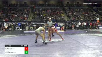 157 lbs Consolation - Garrett Model, Wisconsin vs Eric Barone, Illinois