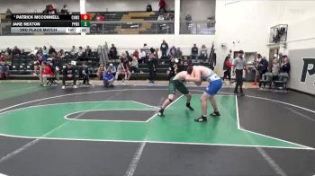 180 lbs 3rd Place Match - Patrick Mcconnell, Chelsea Middle School vs Jake Sexton, Pelham Park Middle School