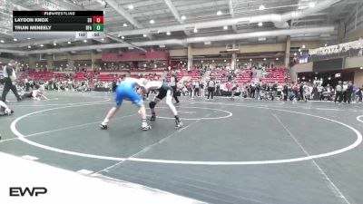 105 lbs Quarterfinals (8 Team) - Laydon Knox, Superducks vs Truin Meneely, Black Fox Academy