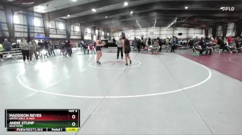 160 lbs Semifinal - Andie Stump, Bear River vs Maddison Reyes, Uintah Girls Jr High