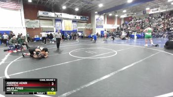 215 lbs Cons. Round 2 - Miles Tyree, Brea Olinda vs Andrew Azadi, Laguna Hills