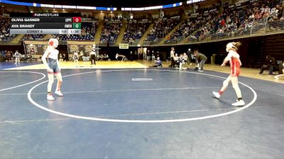 75 lbs Consy 4 - Olivia Garner, Upper Perkiomen vs Ava Brandt, Owen J. Roberts