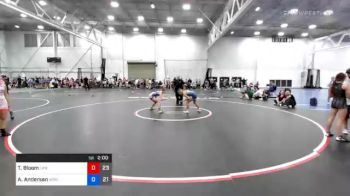 106 lbs Prelims - Taylor Bloom, LAWW vs Ava Andersen, Misfits Code Red