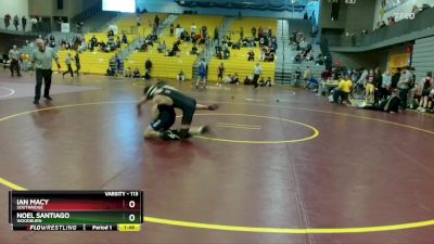 113 lbs 5th Place Match - Ian Macy, Southridge vs Noel Santiago, Woodburn