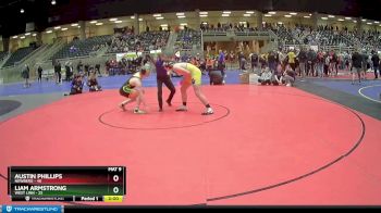 287 lbs Finals (8 Team) - Austin Phillips, Newberg vs Liam Armstrong, West Linn