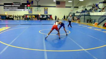 149 lbs Semifinal - Cameron Crittenden, Northern Oklahoma College-Tonkawa vs Troy Kinlicheenie, New Mexico Highlands